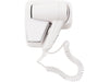 Corby Linton 1200W Wall/Drawer Mounted Hair Dryer without Shaver Socket in White - No Plug