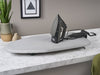 Corby Sutton Table Top Ironing Centre in Light Grey with 1600W Steam Iron (Y-879) - UK Plug