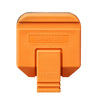 Masterplug UK Mains Plug, 13A Orange, Cable Mount Thermoplastic, 250 V