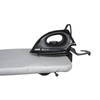 Corby Table Top Ironing Centre in Light Grey with 1200W Black Dry Iron - UK Plug