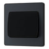 BG Evolve Matt Grey 20A 16AX Single Wide Rocker Light Switch PCDMG12WB with 25mm Steel Back Box
