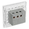 BG Evolve Brushed Steel Key Card Switch PCDBSKYCSW