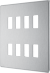 RFBS8 Side - The Grid modular range from British General allows you to build your own module configuration with a variety of combinations and finishes.