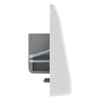 BG 879 Moulded Round Edge | White | 1 Gang 45A Bottom Entry Flex Outlet Plate