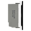 BG Nexus Antique Brass Single Secondary Touch Dimmer Switch - Black Insert