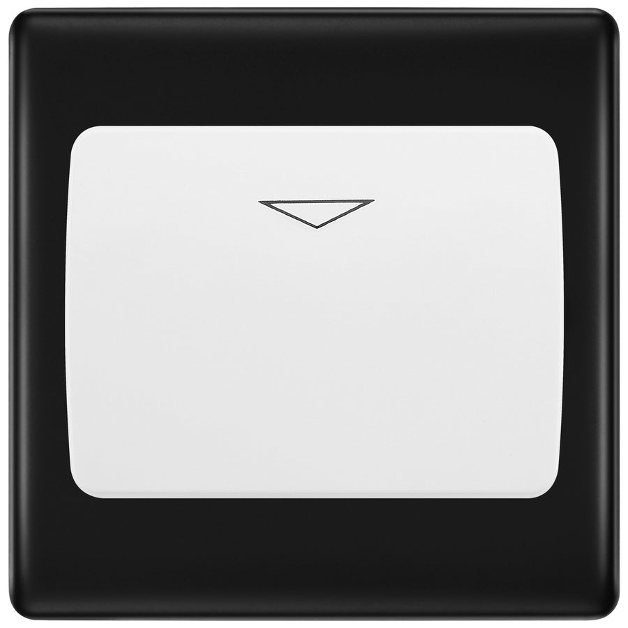 BG Nexus Metal Matt Black Key Card Switch NFBKYCSW