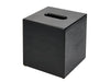 Corby Buxton Cube Tissue Box Cover in Black BUSA Bamboo