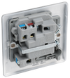 NBS52 Back - This 13A fused and switched connection unit with power indicator from British General provides an outlet from the mains containing the fuse ideal for spur circuits and hardwired appliances.