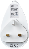 Masterplug NLTD/2 | Tear Drop Dusk Til Dawn Night Lights (2 pack)