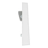 BG 954 Moulded Square Edge | White | 25A Bottom Entry Flex Outlet Plate