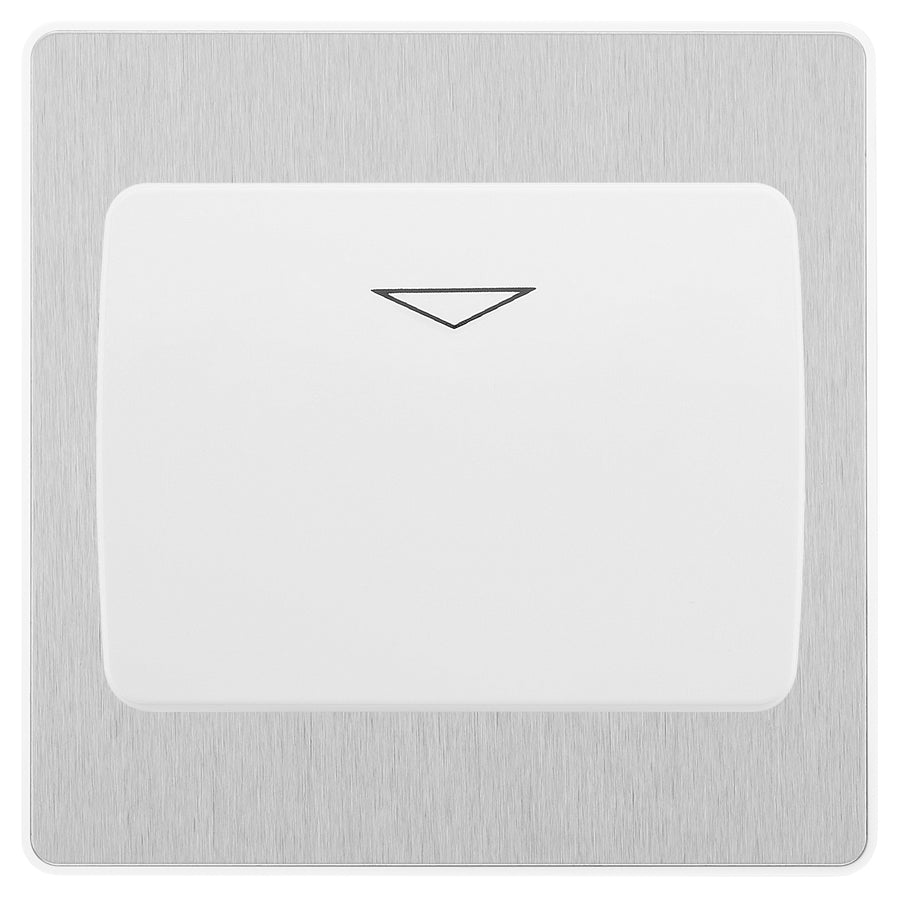 BG Evolve Brushed Steel Key Card Switch PCDBSKYCSW