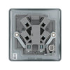 BG MC552F Metal Clad | 13A Flex Outlet Unswitched Fused Connection Unit
