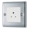 BG Nexus Metal Polished Chrome 2A Unswitched Socket NPC28W