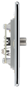 FPC64 Side - This satellite socket from British General can be used to install satellite cables while maintaining maximum signal quality. 