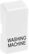 BG RRWMPCDW Evolve Grid White 'WASHING MACHINE' Rocker