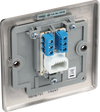  NBNBTS1 Back - This secondary telephone socket from British General uses a screw terminal connection and should be used for an additional telephone point which feeds from the master telephone socket.