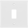 BG R81 Nexus Grid | White | Moulded 1 Module Front Plate