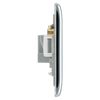 BG Nexus Metal Polished Chrome 2A Unswitched Socket NPC28W