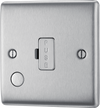 NBS55 Front - This 13A fused and unswitched connection unit from British General provides an outlet from the mains containing the fuse ideal for spur circuits and hardwired appliances.