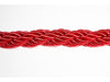 Corby Barrier Stanchion Rope in Red & Brass