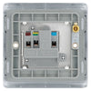 BG Nexus Metal Polished Chrome 2A Unswitched Socket NPC28W
