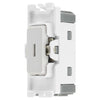 BG R12KY Nexus Grid White 20A 20AX 2 Way 1 Pole Key Switch Module