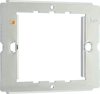 BG RFR12 1 and 2 Gang Grid Frame for Nexus Metal - White Moulded - Metal Clad and Part M Front Plates