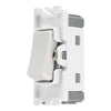 BG R13 Nexus Grid White 20A 20AX Intermediate Switch Module