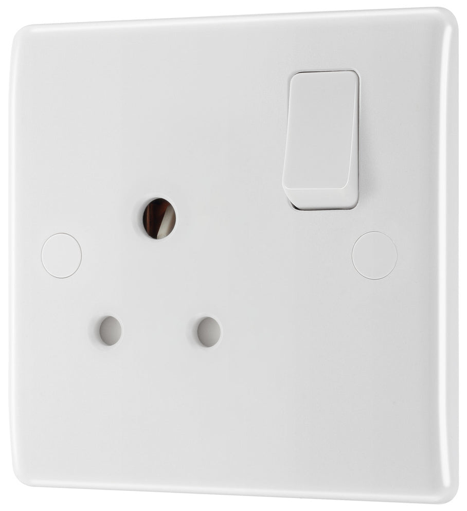 BG 829S Moulded Rounded Edge | White | 1 Gang 5A Switched...– The ...