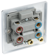  NPC74 Back - This 45A double pole switch with indicator from British General is ideal for use with cookers and ovens.