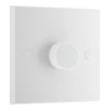 BG 981 Moulded Square Edge | White | 1 Gang 200W 2 Way Trailing Edge Dimmer Switch