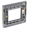 BG Nexus Antique Brass 45W USB Wall Socket Euro Module USB-A & C - Grey Insert