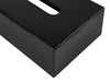 Corby Buxton Rectangle Tissue Box Cover in Black BUSA Bamboo