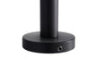 Corby Harrogate Towel Rail with Shelf in Black