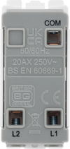 RBN12KY Back - The Grid modular range from British General allows you to build your own module configuration with a variety of combinations and finishes.