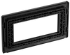 PCDMBEMR4B Back - The Euro Module range from British General combines plates and interchangeable modules so you can configure your own bespoke switches and sockets.