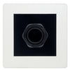 BG Evolve Pearlescent White 45A Flex Outlet Euro Module | Black Insert