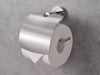 Corby Harrogate Toilet Roll Holder with Cover in Polished Steel