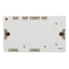 BG 878 Moulded White Round Edge 2 Gang 50mm | Surface Box