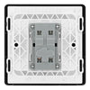 BG Evolve Matt Blue 1 Gang 20A 16AX Intermediate Light Switch PCDDB13B with 25mm Steel Back Box