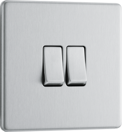 BG Screwless Brushed Steel – The Electrical Outlets