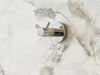 Corby Harrogate Double Clothes Hook in Polished Steel