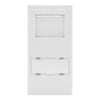 BG Nexus White EMRJ45C5EW CAT5E RJ45 Outlet Euro Module IDC Data Socket Ethernet