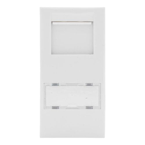 BG Nexus White EMRJ45C5EW CAT5E RJ45 Outlet Euro Module IDC Data Socket Ethernet