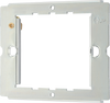 BG RFR12 1 and 2 Gang Grid Frame for Nexus Metal - White Moulded - Metal Clad and Part M Front Plates