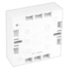 BG 901 Moulded Square Edge | White | 32mm | 1 Gang Surface Pattress