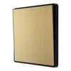 BG Evolve Satin Brass Intermediate Edge to Edge Rocker Switch PCDSB13EB with 35mm Steel Back Box