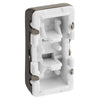 BG RRWHBN Black Nickel 20 Amp Double Pole Appliance Grid Switch Labelled Water Heater
