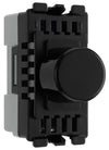 BG RPCDBDLT Evolve Grid Black 200W 2 Way Intelligent Trailing-Edge LED Push Rotary Dimmer Module