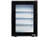 Corby Eton 40L Glass Door Minibar in Black - UK Plug